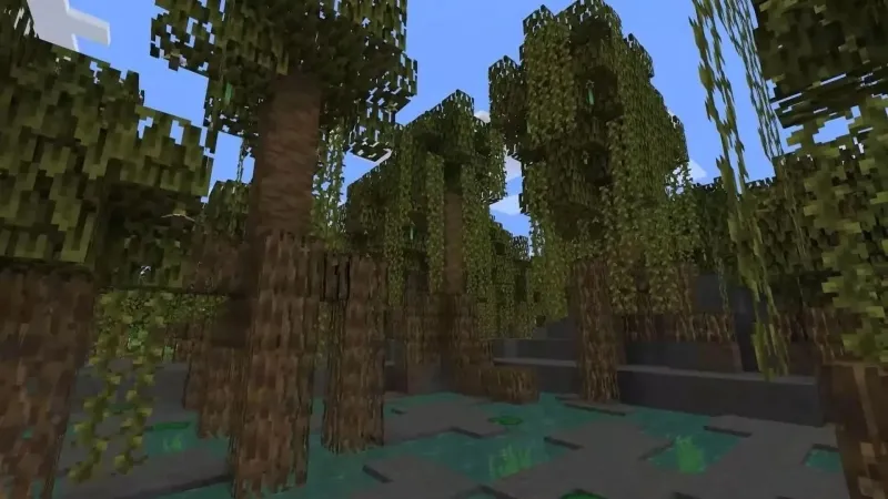 Nhiên liệu rễ đước mới trong Minecraft 1.21.80 Nhiên liệu rễ đước mới trong Minecraft 1.21.80