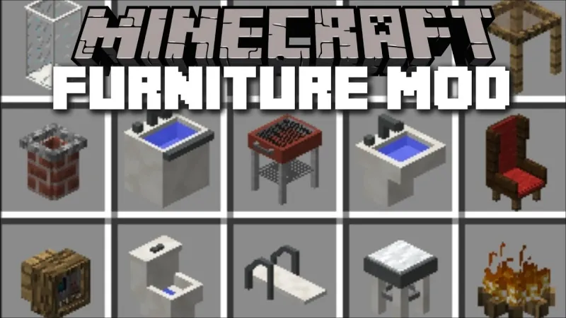 Furniture Mod For Minecraft