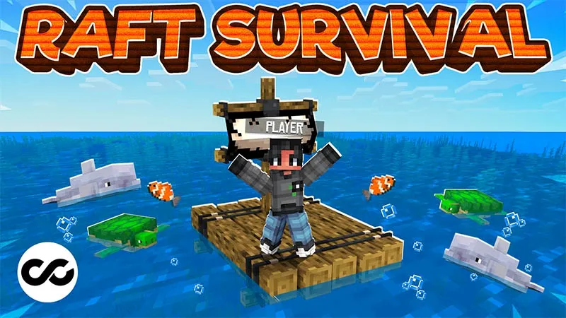 Giới thiệu về Raft Survival for Minecraft (CT Addon RAFT)