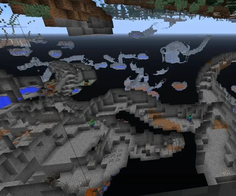 X-Ray Minecraft