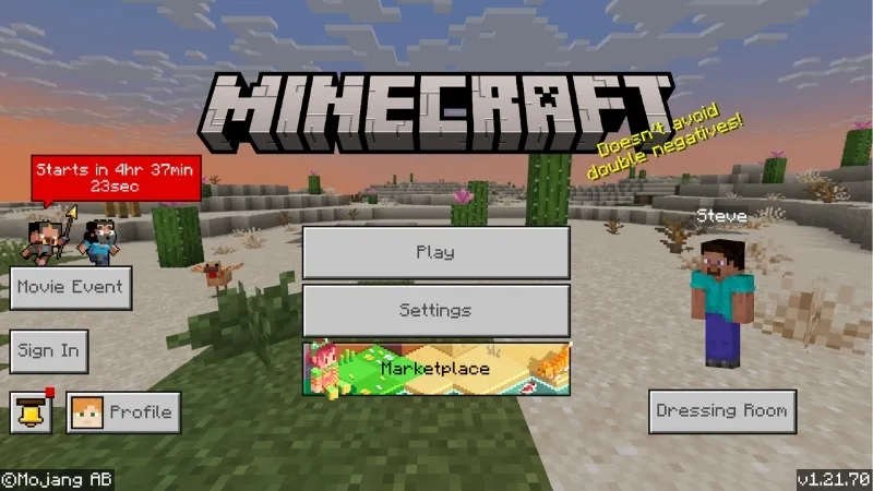 Tải ngay bản Minecraft 1.21.70 APK Tiếng Việt miễn phí