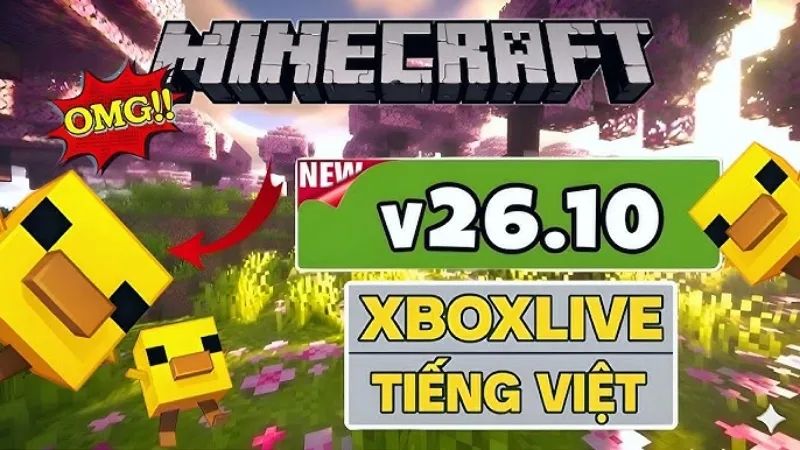 Giới Thiệu Về Phiên Bản Minecraft 26.10