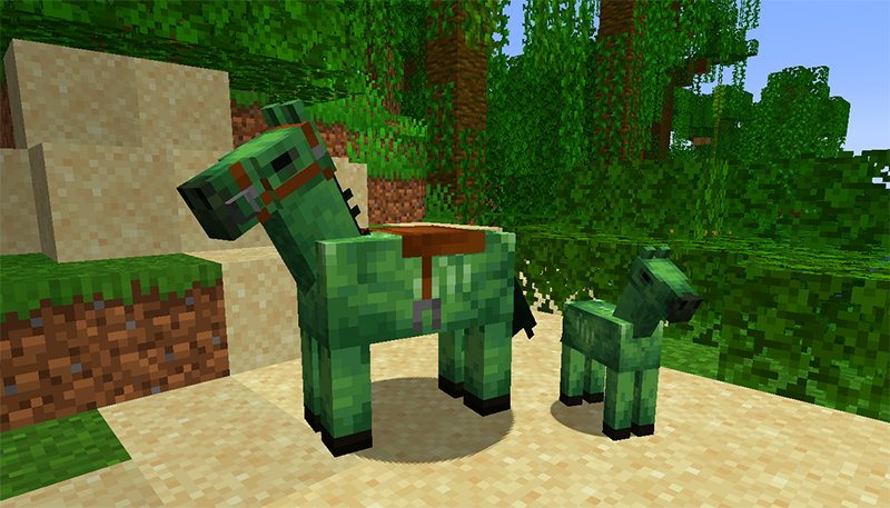 Cải Tiến Thú Cưỡi Ngựa Zombie trong Minecraft 1.21.131