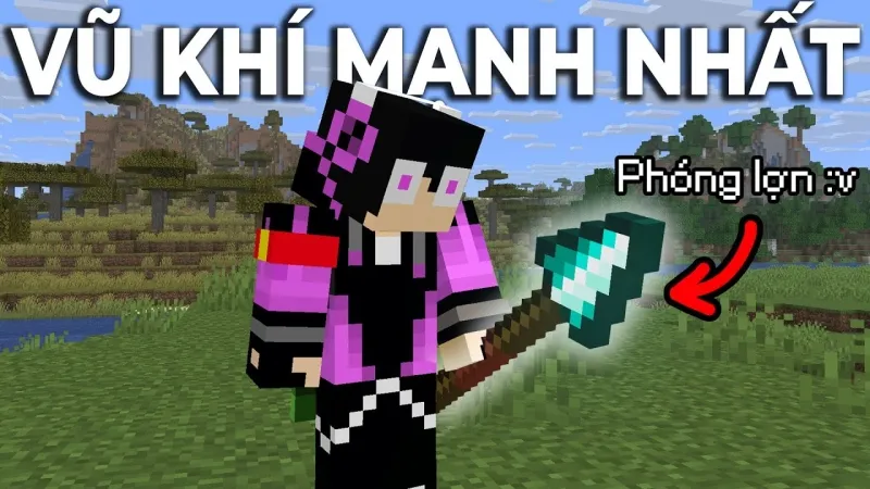 Vũ khí Thương (Spear) rong Minecraft 1.21.132