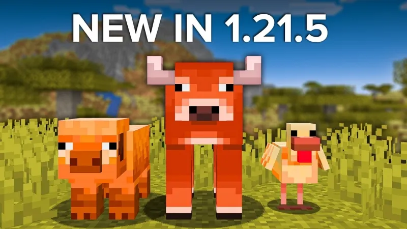 Hệ thống biến thể Mob mới trong Minecraft 1.21.5