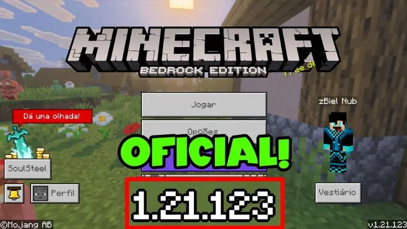 Thông Tin Về Minecraft 1.21.123 APK