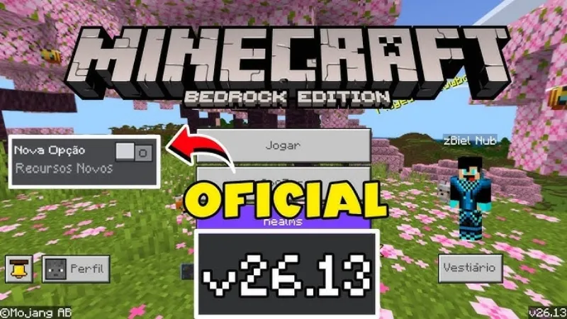 Những Cải Tiền Về Kĩ Thuật Của Phiên Bản Minecraft 26.13