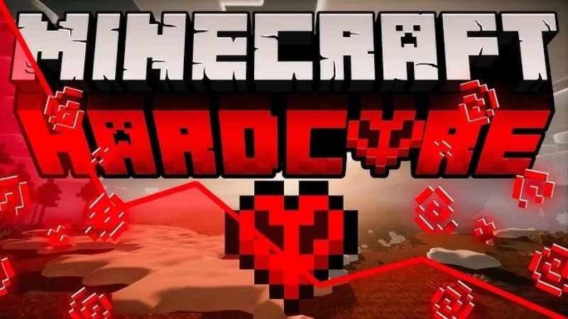 Chế độ Hardcore (Sinh tồn khắc nghiệt) Trong Minecraft PE 1.21.10 Tiếng Việt