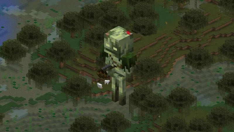 The Bogged Trong Minecraft 1.21.0.03