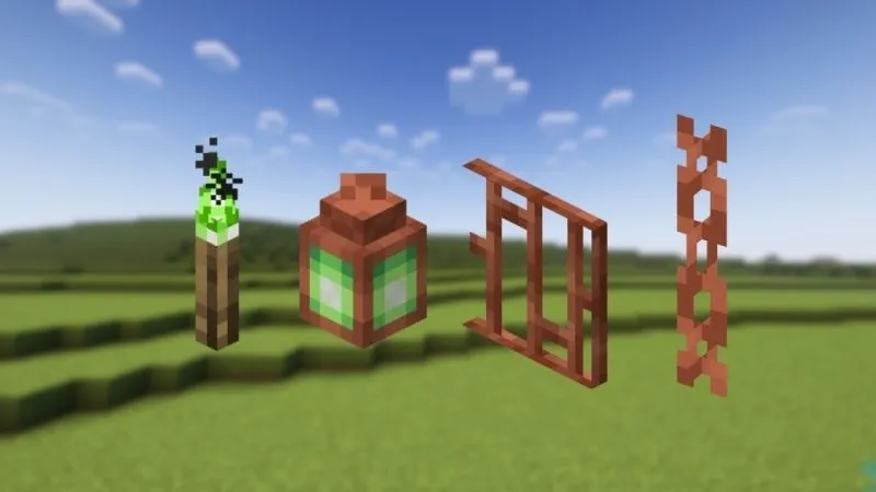Cải Tiến Các Vật Dụng Trang Trí Bằng Đồng Trong Minecraft 1.21.124
