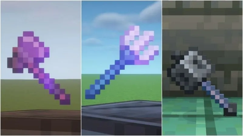 Tùy Chỉnh Sức Mạnh Và Độ Bền Cho Vũ Khí Mace Trong Minecraft 1.21.22